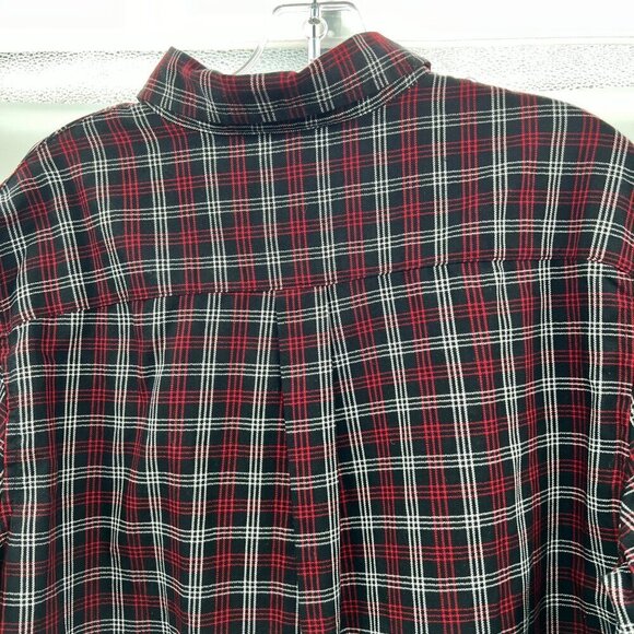 Chaps Men's Plaid Button Up Shirt Long Sleeve Multicolor Size Large - Picture 6 of 9